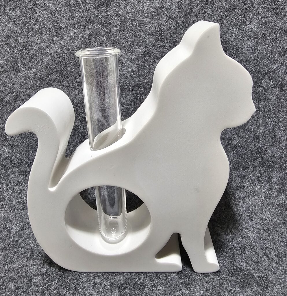 Katzenvase von freisesmanufaktur.de - Geschenke und Dekorationen für Dich und Deine Liebsten