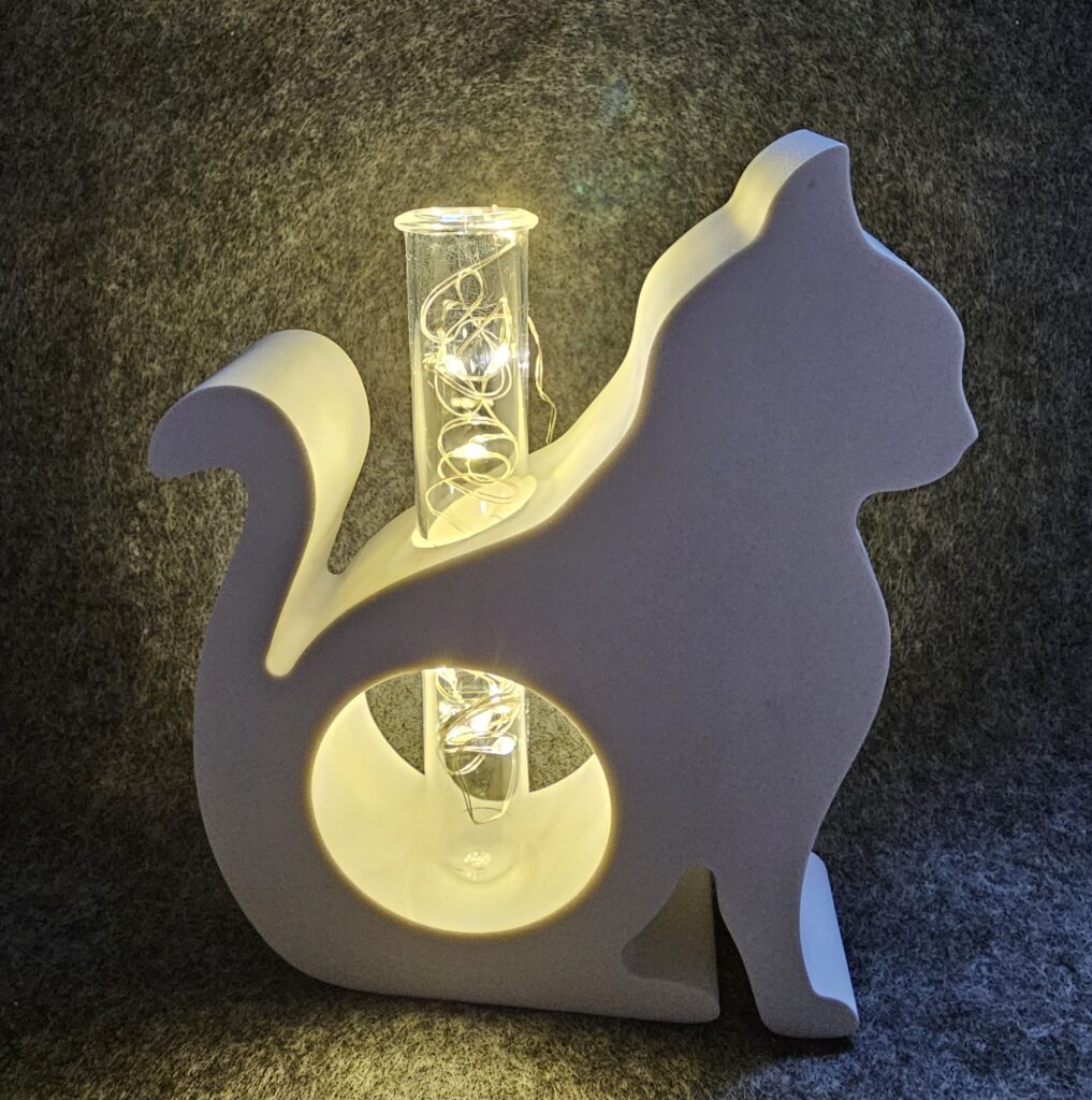 Vase in Katzenform von freisesmanufaktur.de - Geschenke und Dekorationen für Dich und Deine Liebsten