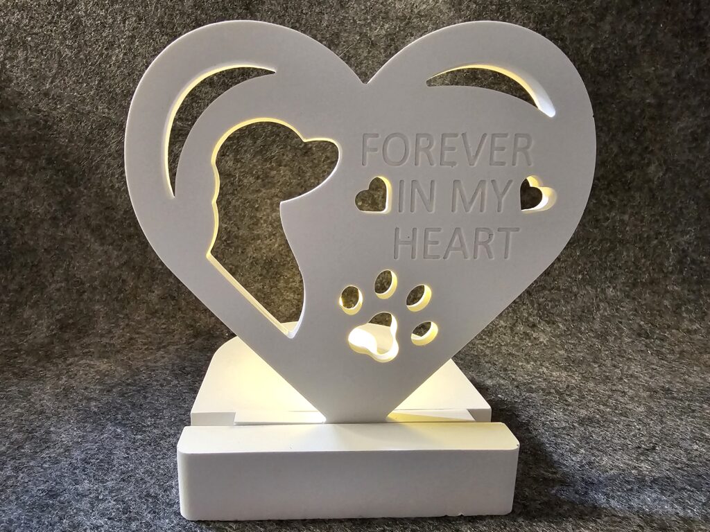 freisesmanufaktur_dekoration_geschenk_mitbringsel_lieblingsteil_teelichthalter_hund_trauer_foreverinmyheart_hundeliebe